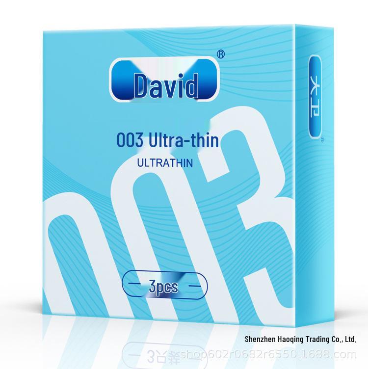 David Ultra-Thin Studded Hyaluronic Acid Long-Lasting Condoms - Perfect for Safety and Pleasure