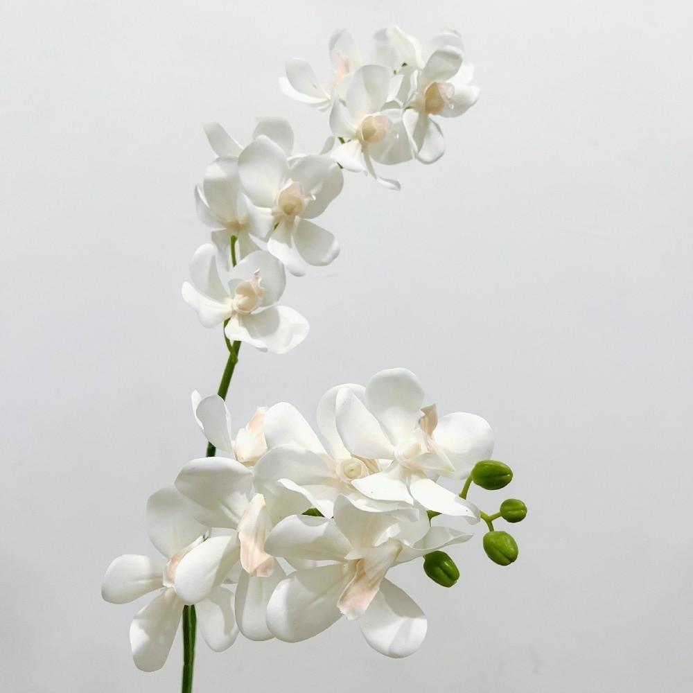 Long Branch Artificial Phalaenopsis 86cm Vanda Flower 3D Fake Flower  Art Accessories