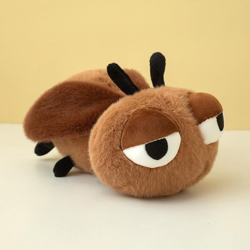Cartoon Simulation of Summer Three Sluts Mosquito Cockroach Fly Doll Plush Toy Doll
