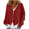 Womens Zip Up Sweaters Sweatshirts Long Sleeve Oversized Jackets Soft Casual Loose Tunic Tops