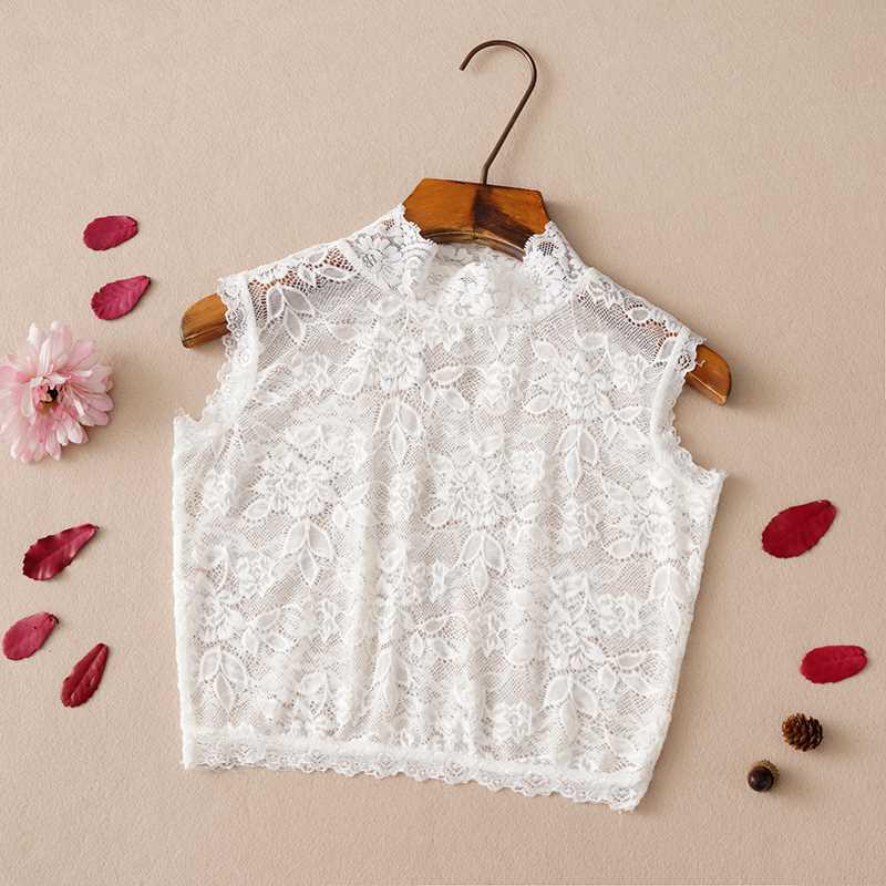 

Women s Versatile Sheer Lace Camisole - Autumn/Winter Layering Top Default