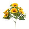 Sunflower Silk Bouquet - Artificial Sunflower Hand Bouquet for Indoor Decoration and Events