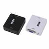 Portable HD 1080P HD To VGA Converter With Audio VGA2HD Video Box Adapter For Computer HDTV Projector For DVD PS3