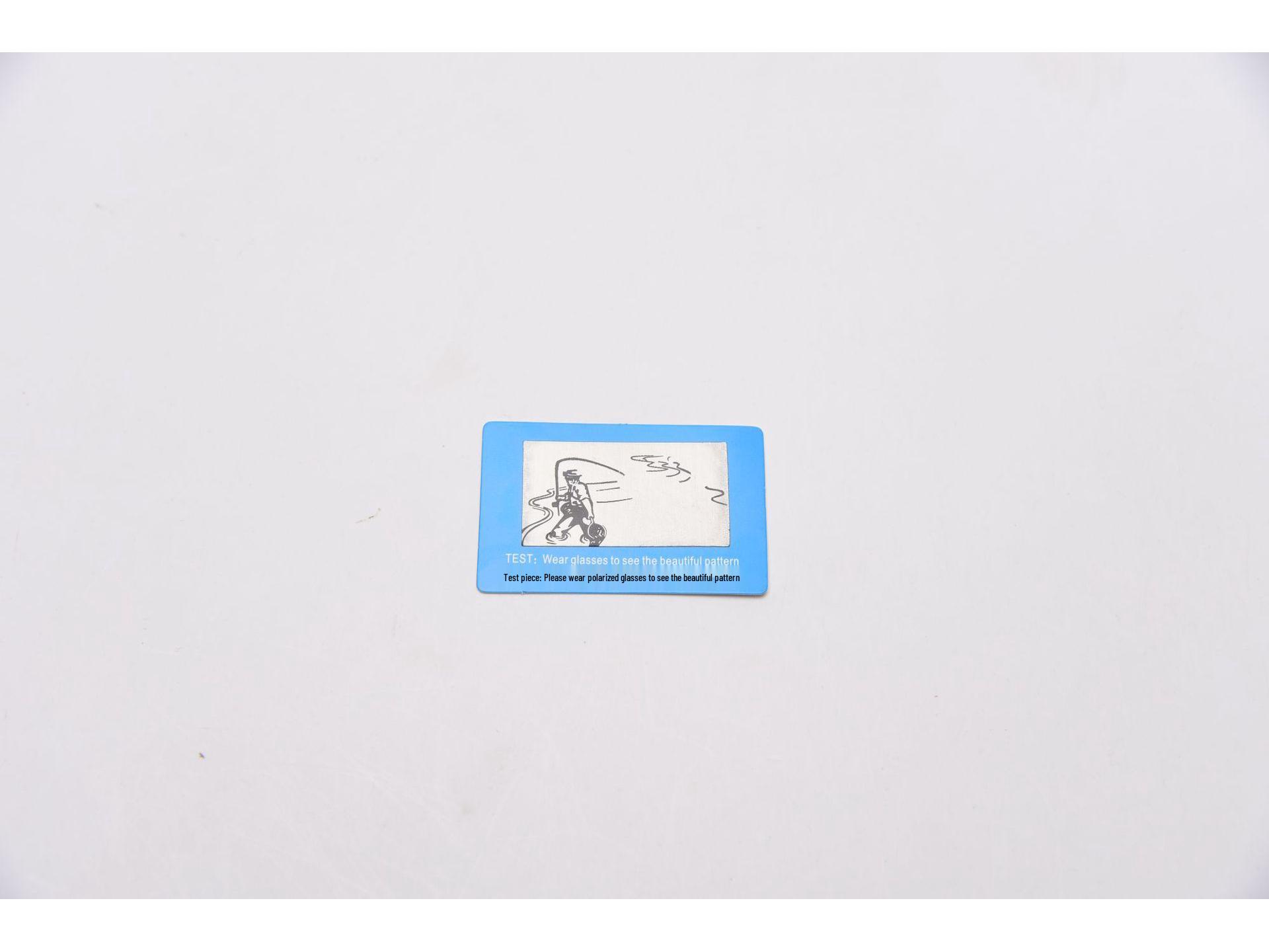 

Microfiber Eyeglass Cloth & Case with Screwdriver, Polarized Anti-Blue Light Test Card.