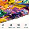 Pokémon Characters Flannel Blanket, Soft Warm Throw for Home Decor, Ideal Gift for Fans, Cozy Bedding for Sofa Bed Living Room