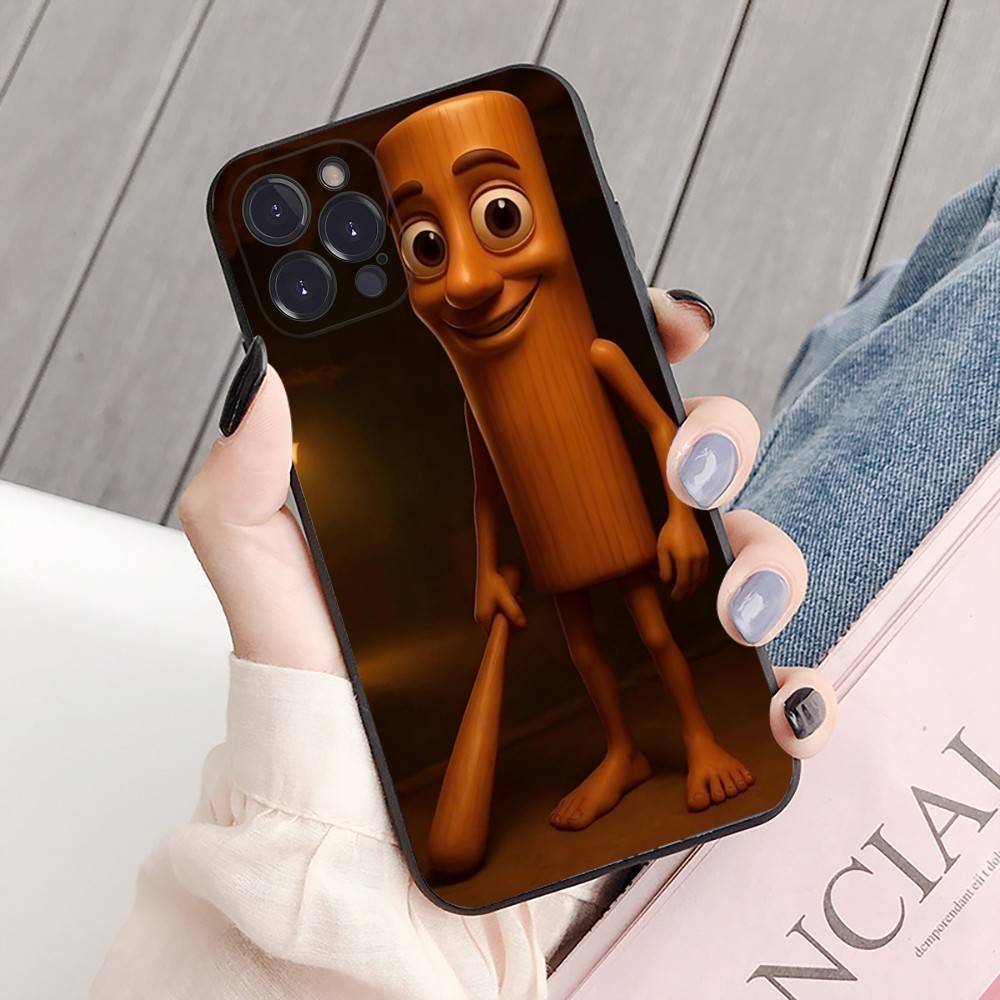 Italian Brainrot Tung Tung Phone Case For IPhone 16 15 8 7 6 6S Plus X SE XR XS 14 11 12 13 Mini Pro Max Mobile Case