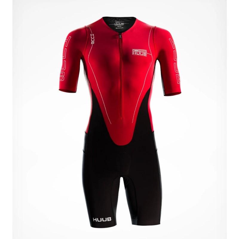 Tuta da Triathlon da Uomo Pezzo Unico Asciugatura Rapida Attrezzatura a Compressione Abbigliamento Protettivo di Sicurezza per Allenamento Ciclismo su Strada
