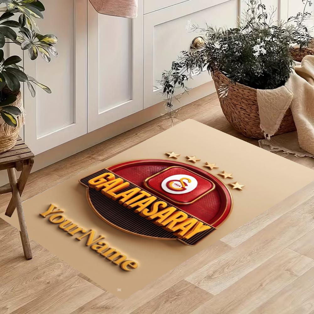 Galatasaray Customize Your Name Kitchen Rug Runner Rug Laundry Mat Hallway Entryway The Best Gift Choice