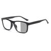 Stylish Reading Glasses for Blue Light UV B1568 [FEISEDY] Men, Bifocal, Progressive, Blocking, Photochromic, Lightweight, Protection, Unisex, Black,