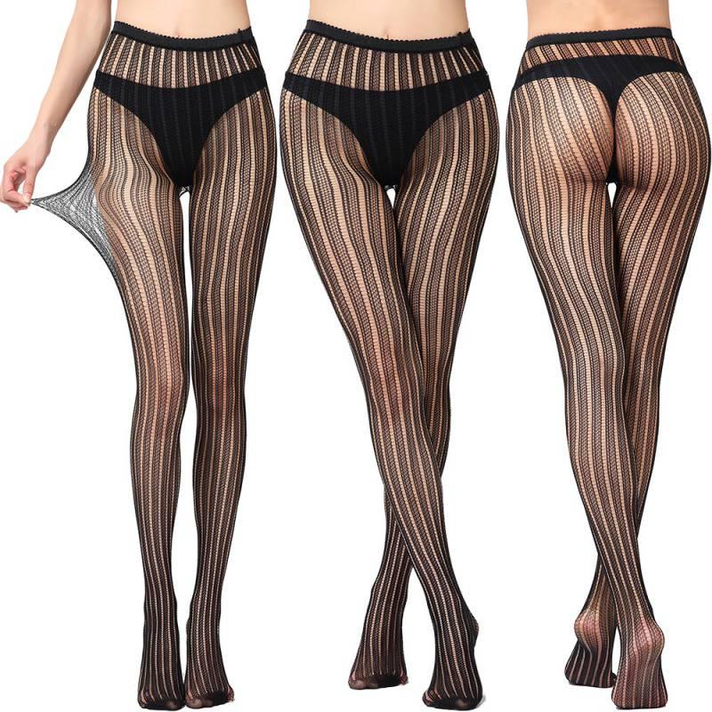 black fishnet hold ups