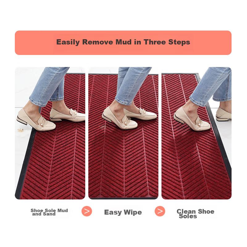 Dajiang Entrance Mat, Doormat, Non-Slip Floor Mat for Entryway, Outdoor Entrance Mat, 80x120cm