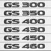 FOR Lexus ES200 ES260 IS250 GS300 GX400 NX300 RX350 RX450h LX570 LM350 LS600h Rear Trunk Logo ABS Modified Upgraded Letter Logo