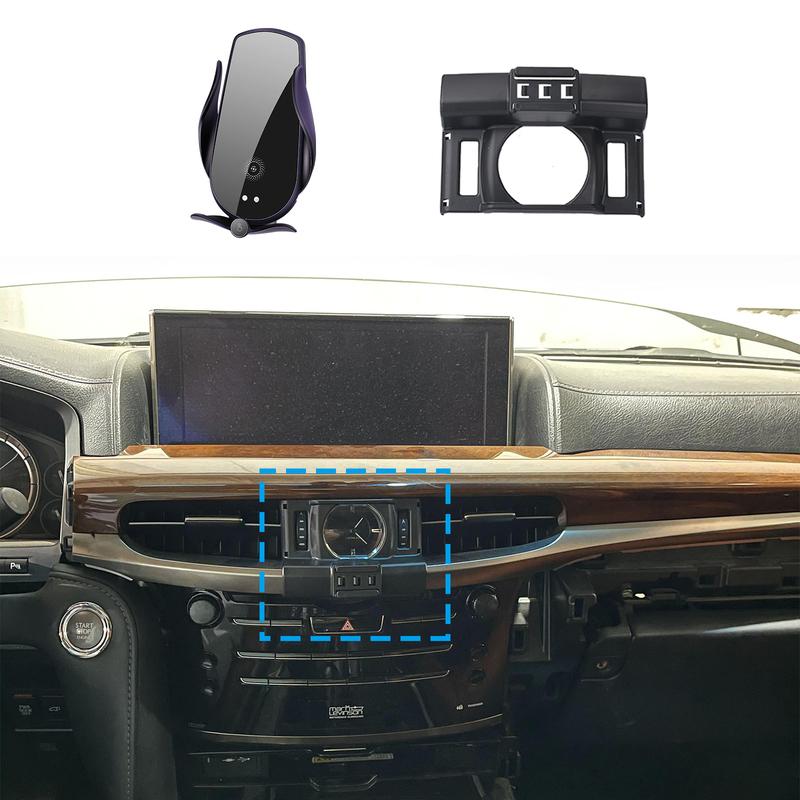 Stand Auto Accessories Car Mobile Phone Holder For Lexus LX 570 Sport J200 2016 2017- GPS Bracket Navigation