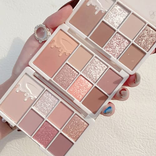 XIXI Fard à paupières SNS Palette de fards à paupières populaire Haute couleur Longue tenue - 02#