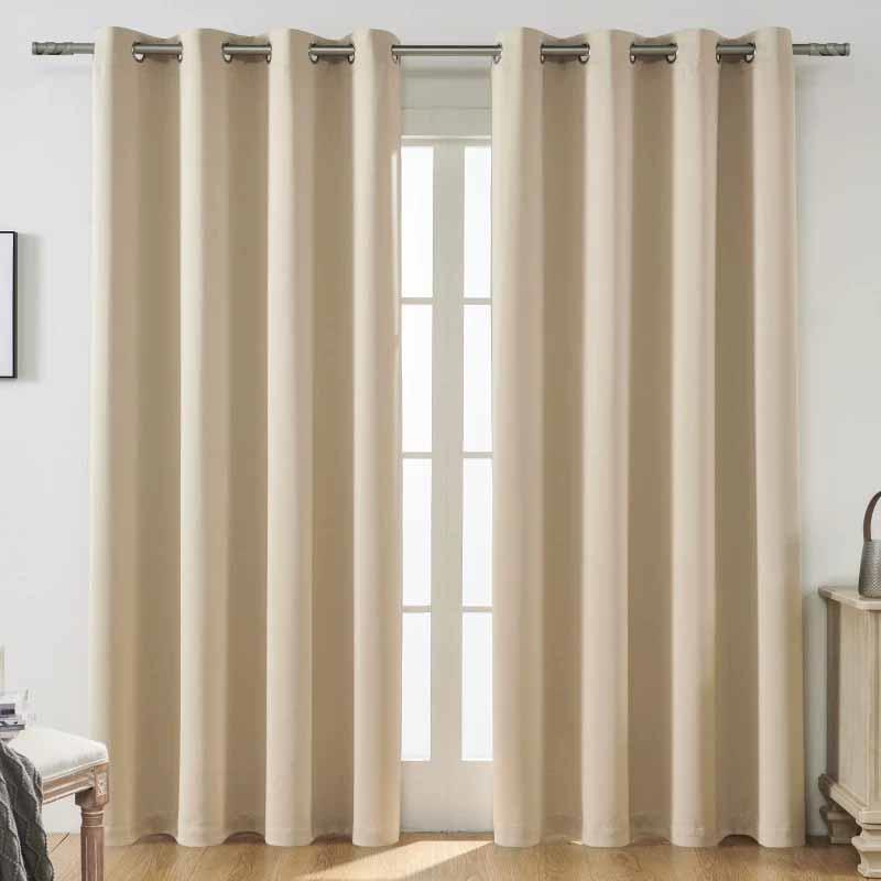 Blackout Curtains 100% Light Blocking Thermal Insulated & Noise Reducing Home Window Decor
