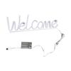Welcome Neon Signs Backdrop Wall Decor Neon Light Sign for Indoor Bar Party