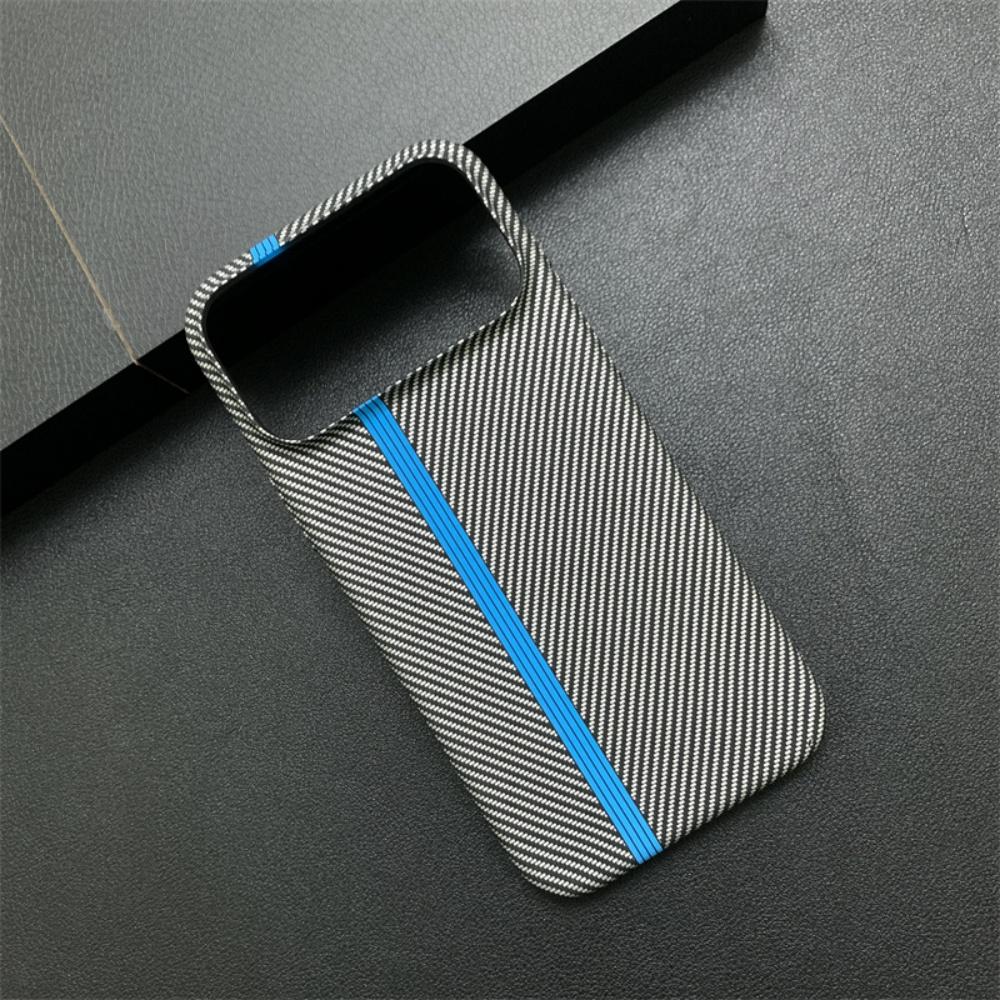 Carbon Fiber Plastic UltraThin Armor Case For iPhone 17 16 15 14 Plus 13 12 11 Pro Max Shockproof Protect Hard Cool Cover