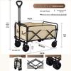 Jinuolan Foldable Outdoor Camping Utility Wagon