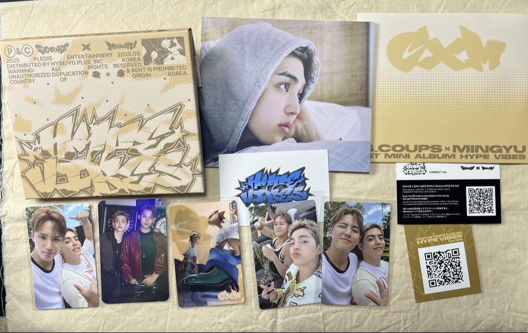 

[USED] SEVENTEEN cxm HYPE VIBES compact ver