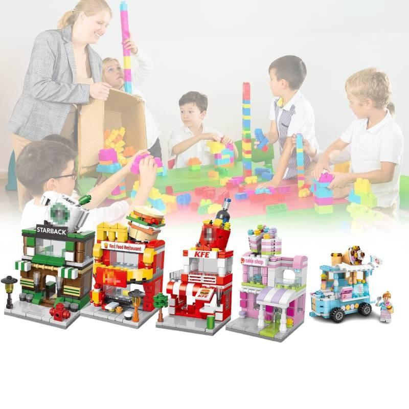 Creative And Colorfulcompatiblekids Educational Building House Toy