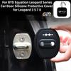 For BYD Equation Leopard Series Car Door Silicone Protective Cover Door Lock Silent Anti-collision for Leopard 3 5 7 8