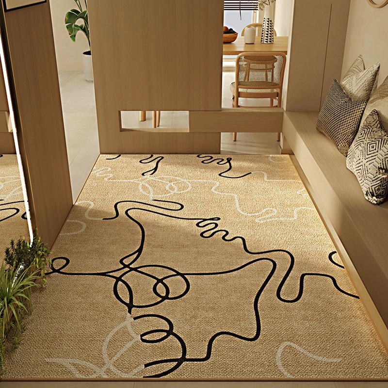 Household Entrance Mat Entrance Door Foyer Foot Mat Living Room Foot Mat Dirt Resistant Carpet