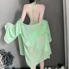 Sexy Lingerie Pajamas Hanfu Antique Belly Pocket Pure Desire Style Hot Uniform Perspective Nightdress
