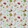 Outdoor Decorative Fabrics Oxford - Christmas Holidays Motif | Dx1897