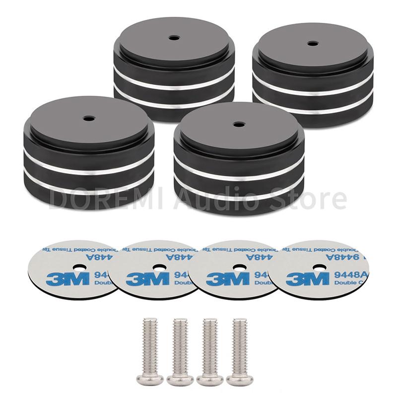40*20mm Aluminum AMP Feet PC Chassis Speaker Cabinet Isolation Stand Base DAC Turntable Pad Cone Damper Shock Absorber Feet Pad