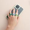Trend Funny Colorful Contrast Chick Girls Korean Resin Ring Acrylic Frog Finger Rings Fashion Jewelry