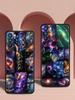 Universe Starry Sky Moon Phone Case For Oppo Reno 13 12 11 10 7 F Find X5 X6 A98 A80 A79 A78 A57 A54 A31 A17 Pro Soft TPU Cover