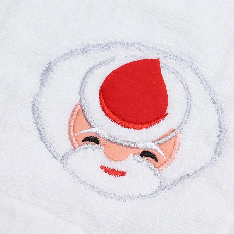 Santa Claus Snowman Christmas Tree Cake Modelling Cotton Towel Creative Gifts