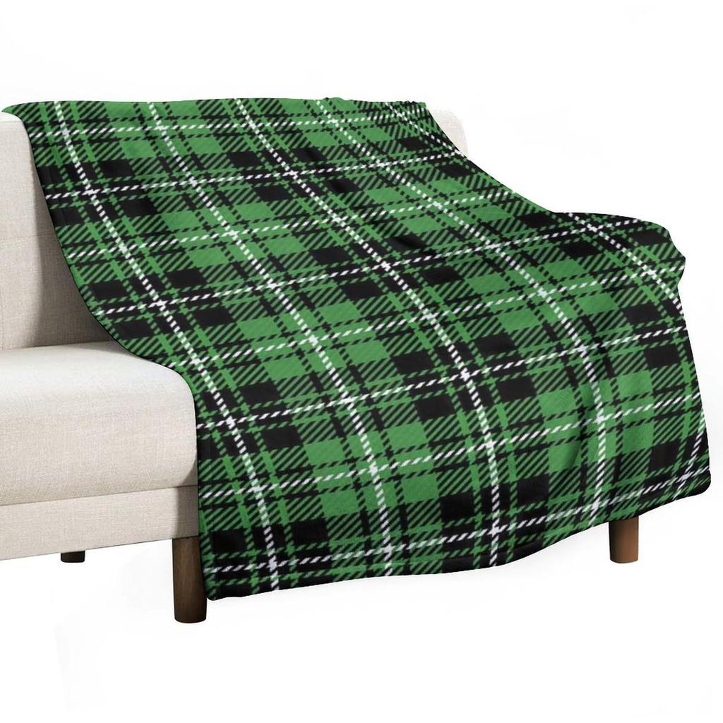 St. Patrick's Day Series digital-printed polyester Bedroom velvet flannel cover blanket Fleece soft sofa cover blankets for beds