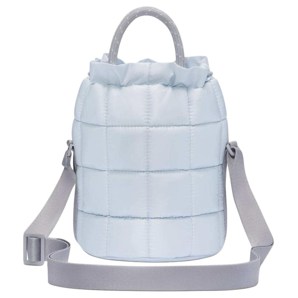 Nike Sportswear 3L Quilted Design Tote Bag Shopping Bag Nylon Handbag Small Unisex tote bags Pure-White Gold HQ6709043