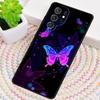 PRETTY NEON SPARKLY BUTTERFLIES Phone Case For Samsung Galaxy Note 10 Pro S26 S25 S24 S23 S22 Ultra Plus S21 FE S20 Cover