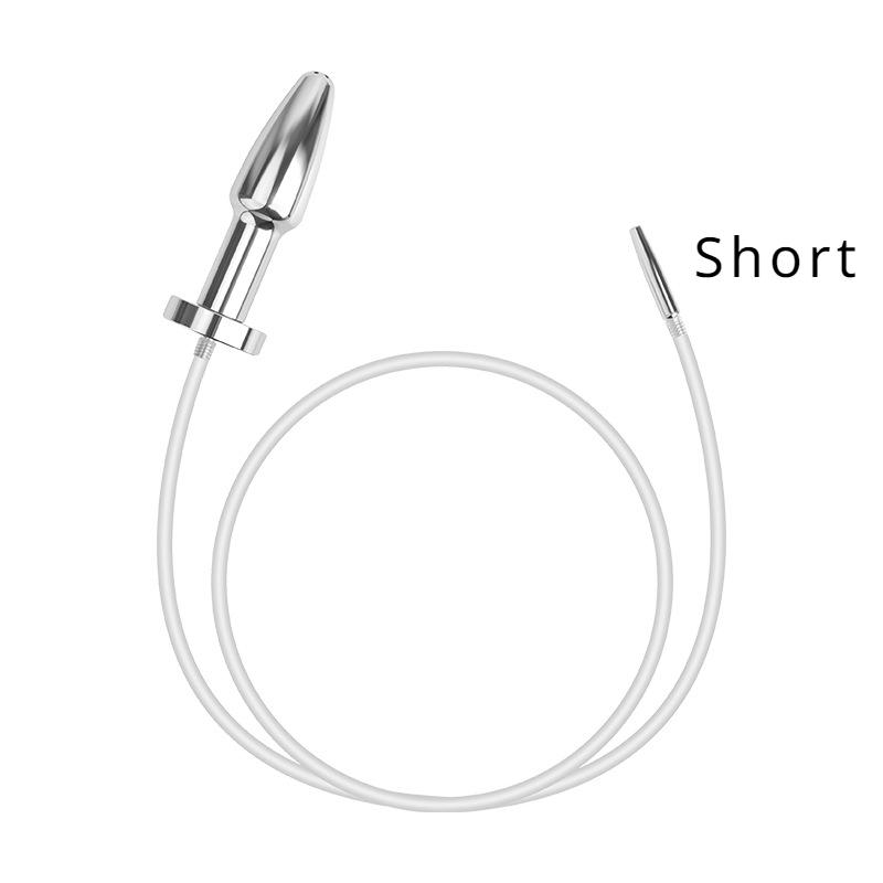 Edelstahl Harnröhrenstab Silikon Anal Plug Männlicher Masturbator Sexspielzeug für Mann Harnröhren klingende Homosexuell