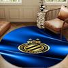 FC Brugge Crest Round mat Home Decor, Chair rug For livingroom,Bedroom, doormat home decor Birthday Gift Christmas Gifts