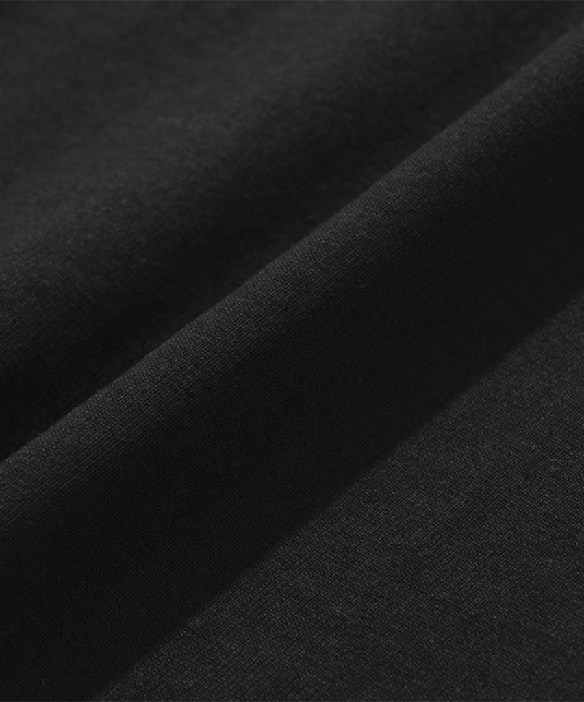 XOX Basic Crew Neck Short Sleeve T-Shirt [Black]