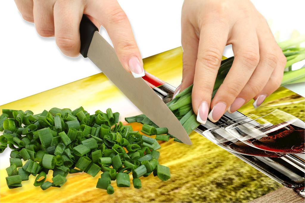 GLASPANEL FÜR DIE KÜCHE 65x60 Wein