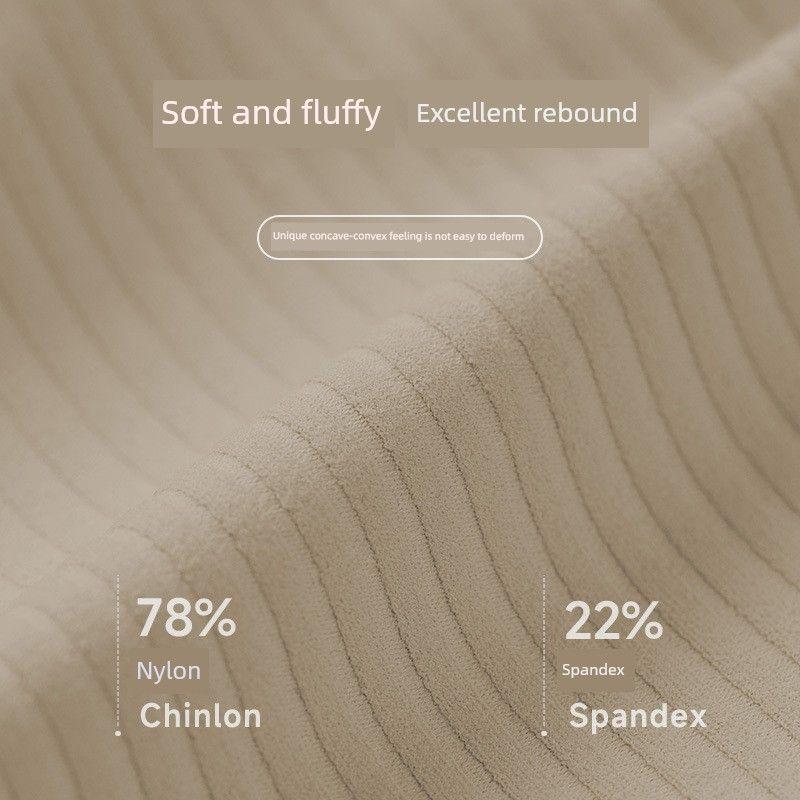 Lu Same Yoga Clothes Long Sleeves Women's Fixed Cup Rib Silm Slim Looking Sports T-Shirt Fitness Pilates Training Wear