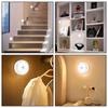 KDSSYFT Motion Sensor Small LED USB Automatic Indoor No Wiring Easy Suitable for Lights, 2-Pack, Lamps, Rechargeable, On/Off, Footlight, Use,