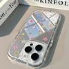 Fashion Colorful Star Pattern Phone Case For iPhone 17 Pro 16 15 14 13 12 11 Pro Max 7 8 Plus XR X XS 16E Luxury Mirror Cover