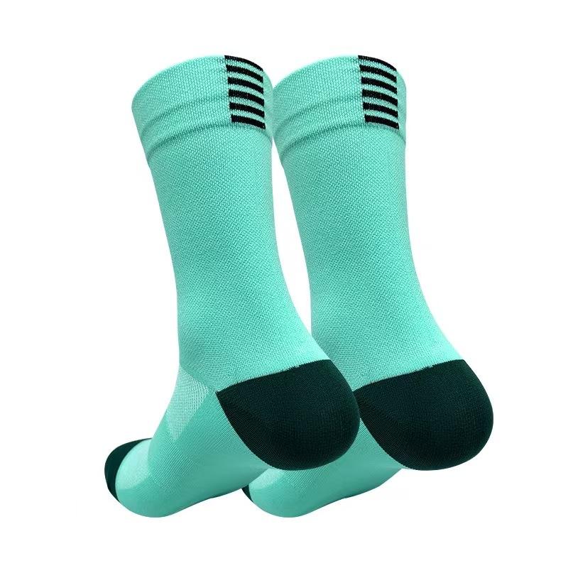 

Jing Professional Cycling Socks Tube Men s and Women s Outdoor Sports Quick-Drying Four Seasons Bicycle Socks Running Socks зелёный