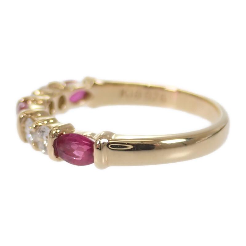 no brand  #11(JP Size) ring K18 yellow gold Women