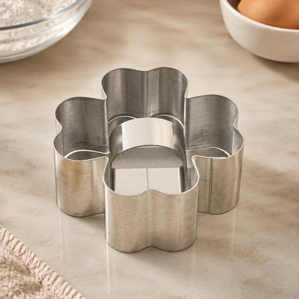 Stainless with Four-Leaf Shape for Cheesecake and Baking