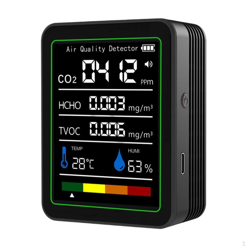 Air Quality Monitor Lightweight Portable Tester for Office Home Living Room