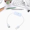 30CM USB Male Female Extension Adapter Cord USB Cable with Switch ON/OFF for USB Lamp USB Fan Power Supply