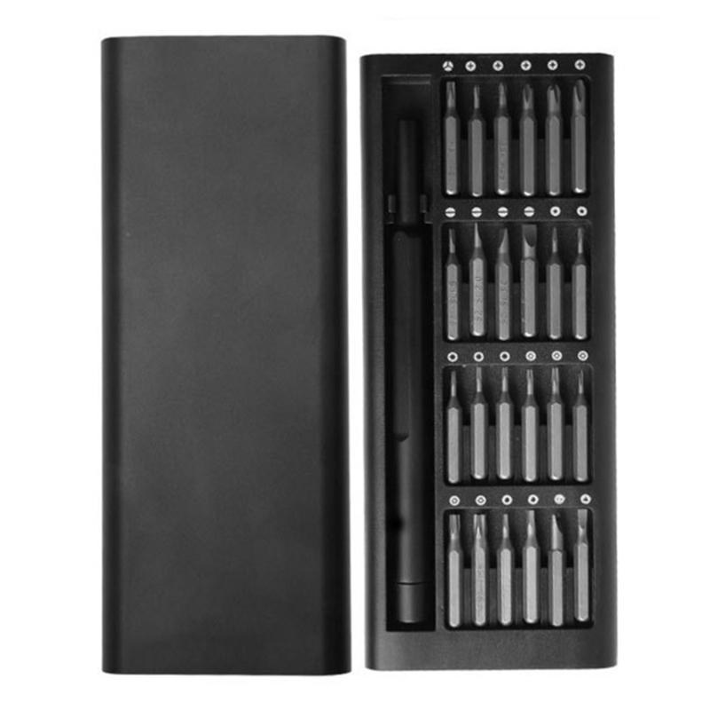 24 In 1 Screwdriver Set Magnetic Precision-Bits Repair Torx Ratchet Screw Driver For Laptop Non-slip Household Hand Tool 1