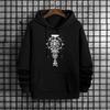 New Fashion Man Hoodie 2025 Urban Streetwear Trendy Hooded Sweatshirt Male Ancient Raven Style Casual Hoody Autumn Winter