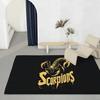 Band S Scorpions Floor Mat Eco Friendly Flannel Doormat Non Slip Odorless Soft Short Plush Indoor Floor Rug
